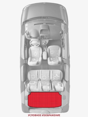 ЭВА коврики «Queen Lux» багажник для Ford Escort ZX2
